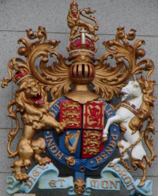 イギリス王室：グレート・ブリテンおよび北部アイルランド連合王国女王・エリザベス2世紋章